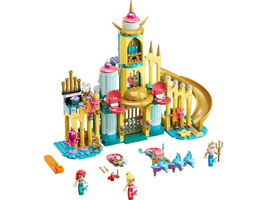 LEGO 43207 Il palazzo sottomarino di Ariel