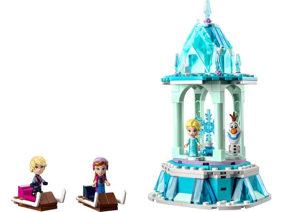 LEGO 43218 Le Manège magique d’Anna et Elsa