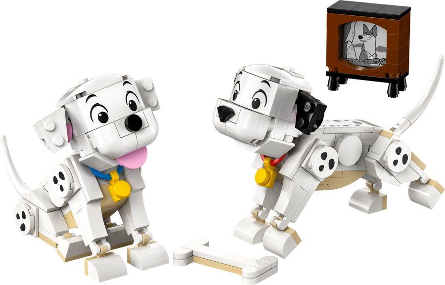 LEGO 43271 Lucky et Penny, les chiots des 101 Dalmatiens