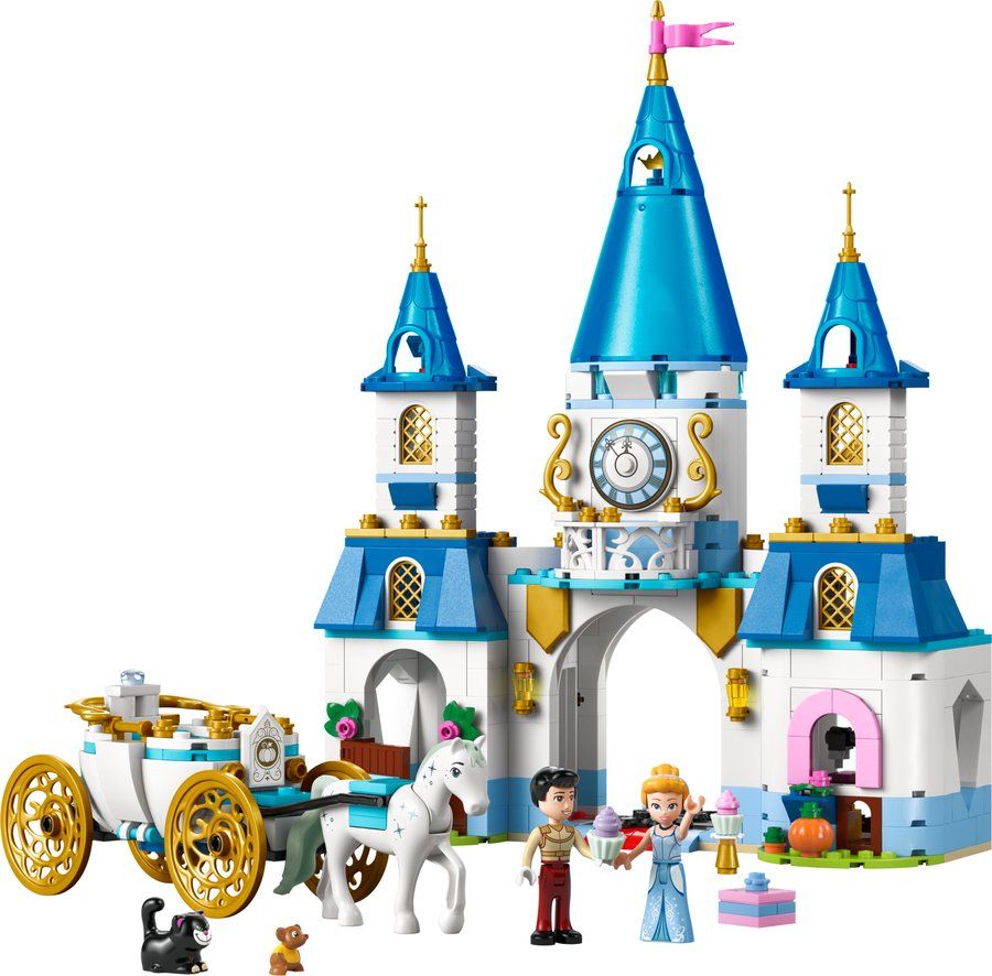 LEGO 43275 Le Château de Cendrillon et la Calèche