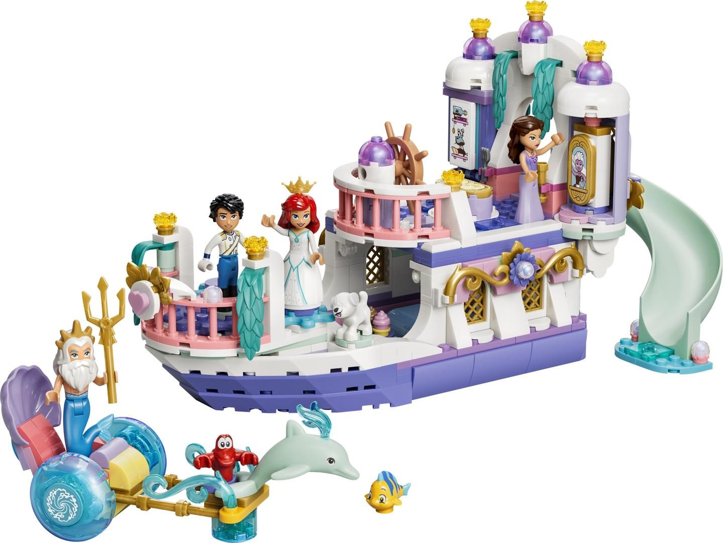 LEGO 43299 Le Bateau du Mariage Royal d’Ariel
