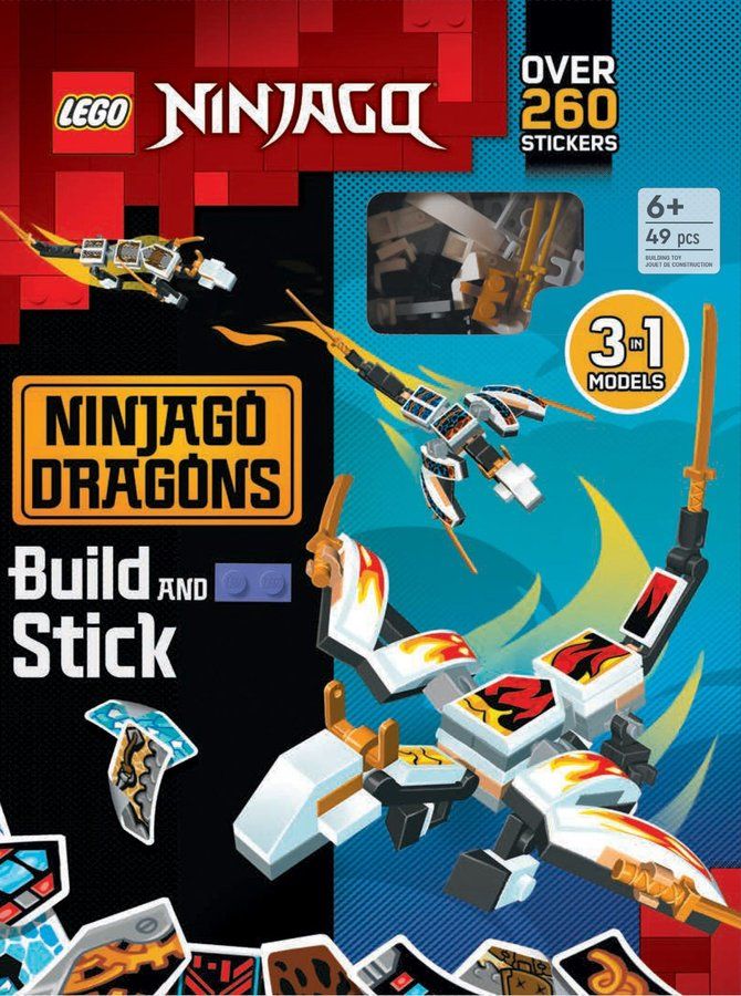 LEGO 5007553 Ninjago: Build And Stick: NINJAGO Dragons