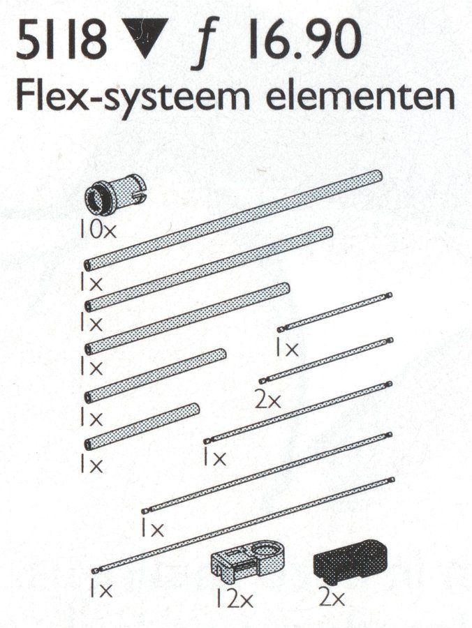 LEGO 5118 TECHNIC Cables