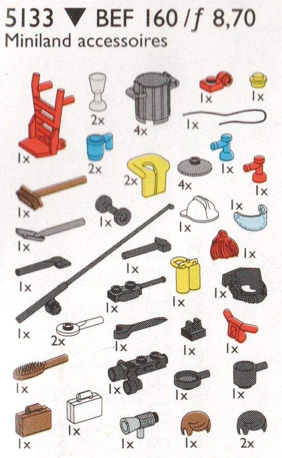 LEGO 5133 Town Accessories