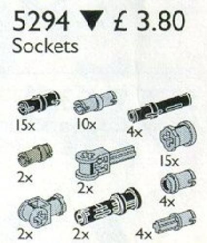 LEGO 5294 Toggle Joints & Connectors / Pegs, Bushings, & Couplers