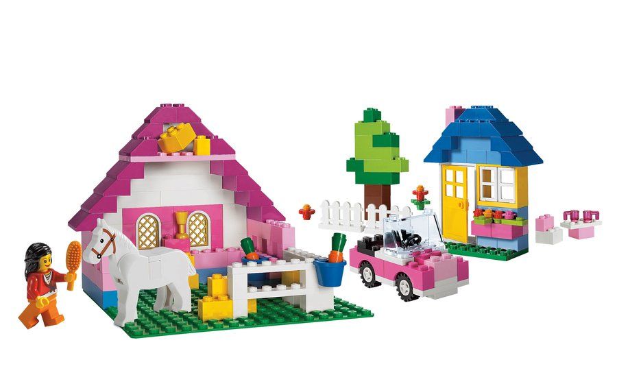 LEGO 5560 Large Pink Brick Box