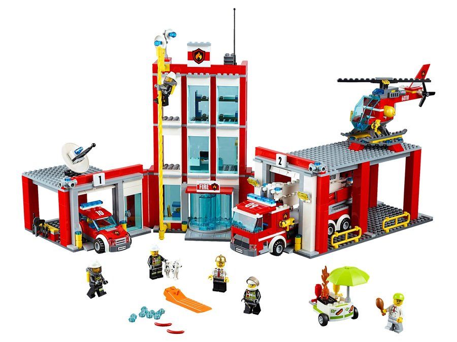 LEGO 60110 Parque de bomberos