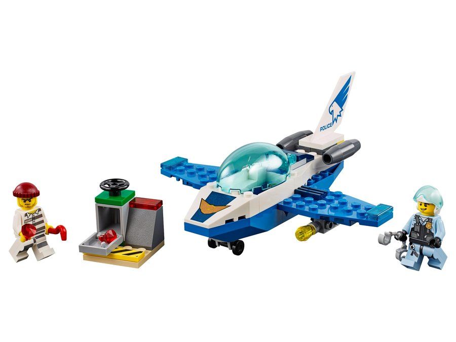 LEGO 60206 Le jet de patrouille de la police
