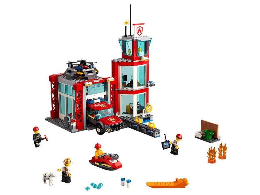 LEGO 60215 La caserne des pompiers