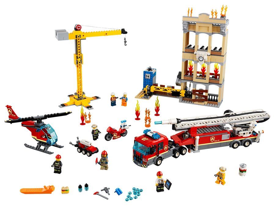 LEGO 60216 LEGO 60216 City Fire Les Pompiers du Centre-Ville