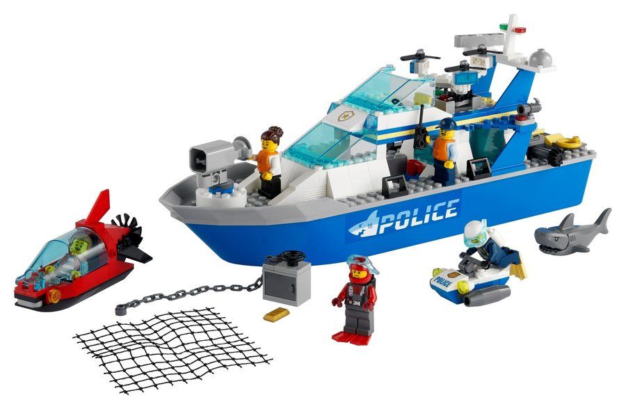 LEGO 60277 Police Patrol Boat