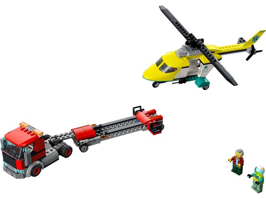 LEGO 60343 Le transport de l’hélicoptère de secours