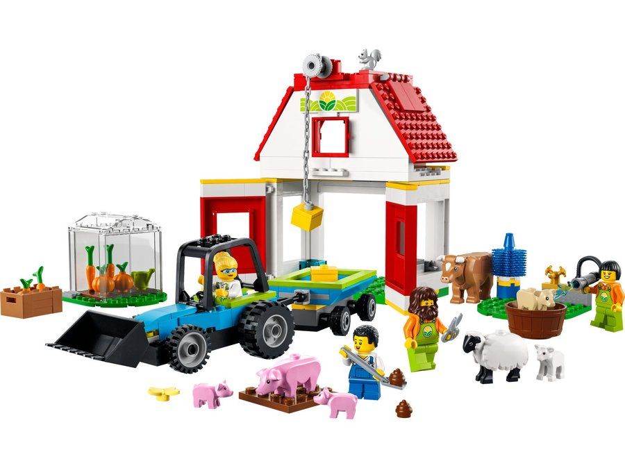 LEGO 60346 La grange et les animaux de la ferme