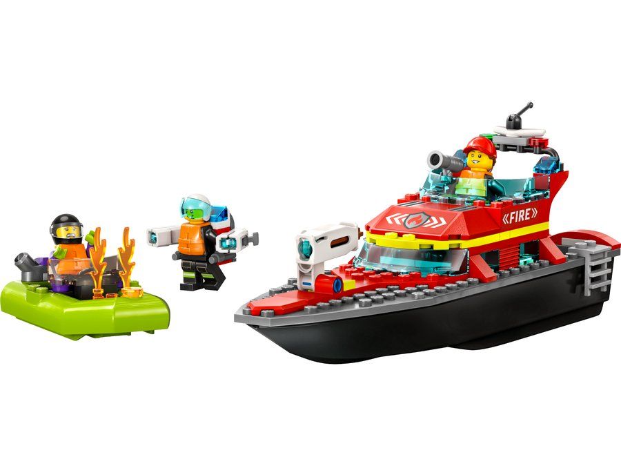 LEGO 60373 Fire Rescue Boat