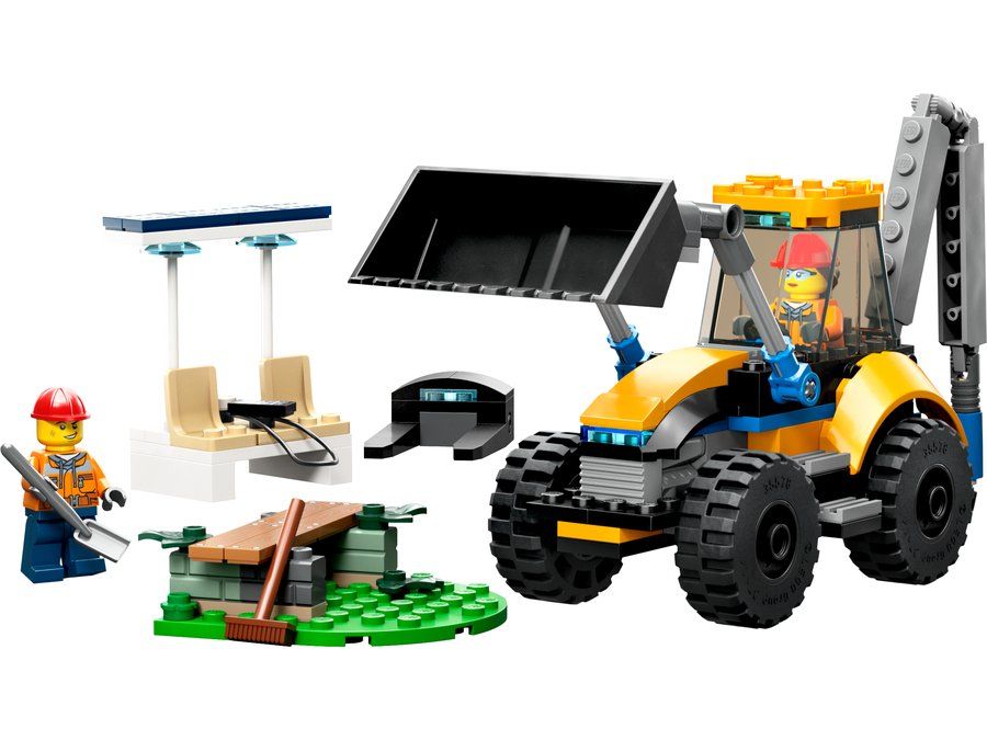 LEGO 60385 La pelleteuse de chantier