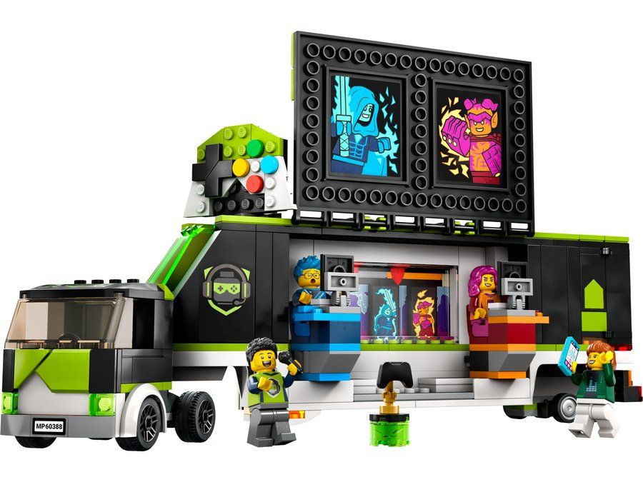 LEGO 60388 Le Camion de Tournois de Jeux Vidéo
