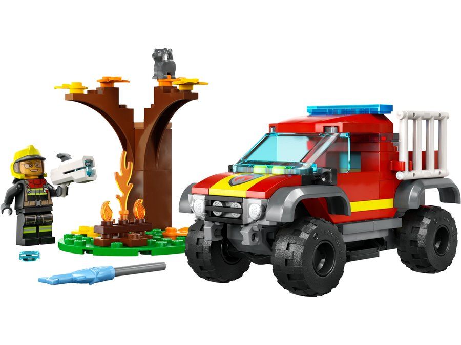 LEGO 60393 4x4 Fire Truck Rescue