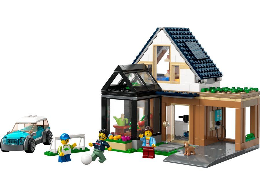 LEGO 60398 Family House and Electric Car