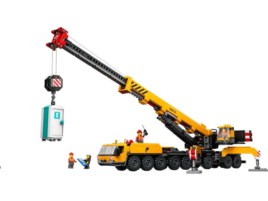 LEGO 60409 Yellow Mobile Construction Crane
