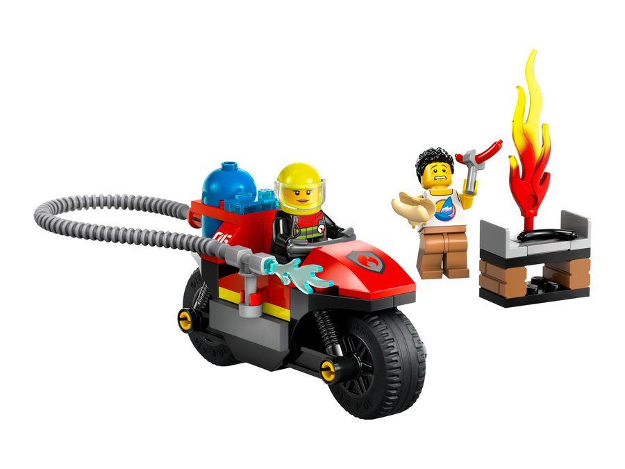 LEGO 60410 La moto d’intervention rapide des pompiers