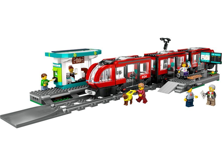 LEGO 60423 Downtown Streetcar and Station