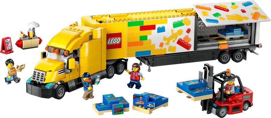 LEGO 60440 Yellow Delivery Truck