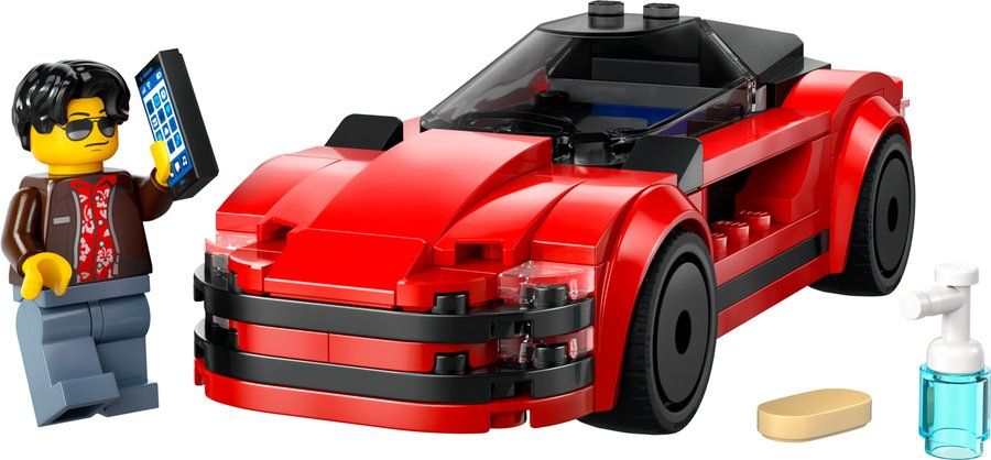 LEGO 60448 Red Sports Car