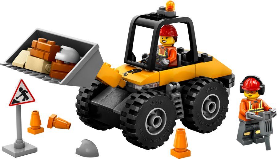LEGO 60450 Yellow Construction Wheel Loader