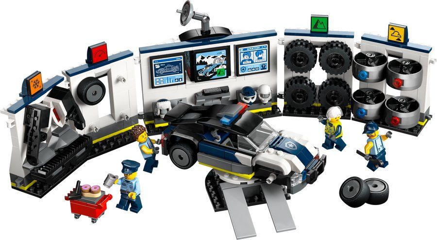 LEGO 60457 Custom Police Car garage