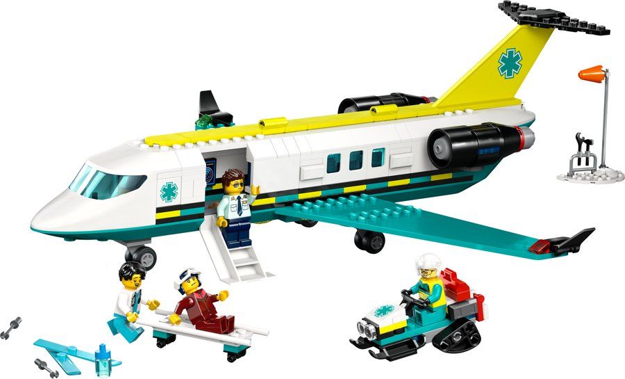 LEGO 60465 Emergency Air Ambulance Airplane