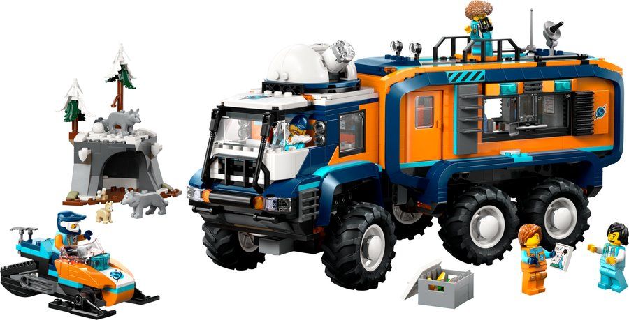 LEGO 60471 Le Camion Scientifique des Explorateurs en Arctique