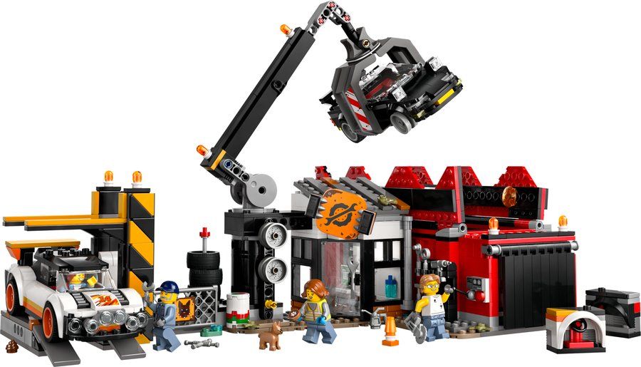 LEGO 60472 Scrapyard with Cars