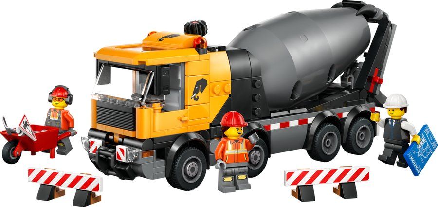 LEGO 60478 Cement Mixer