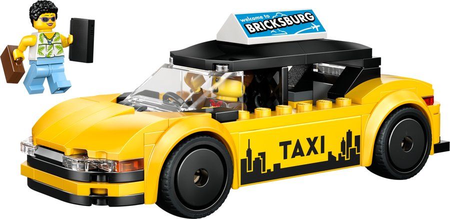 LEGO 60487 Le Taxi Jaune