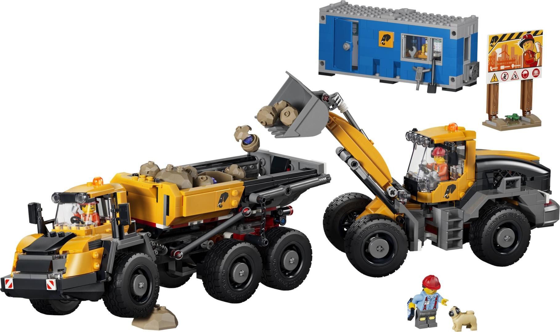 LEGO 60494 Dump Truck & Front End Loader