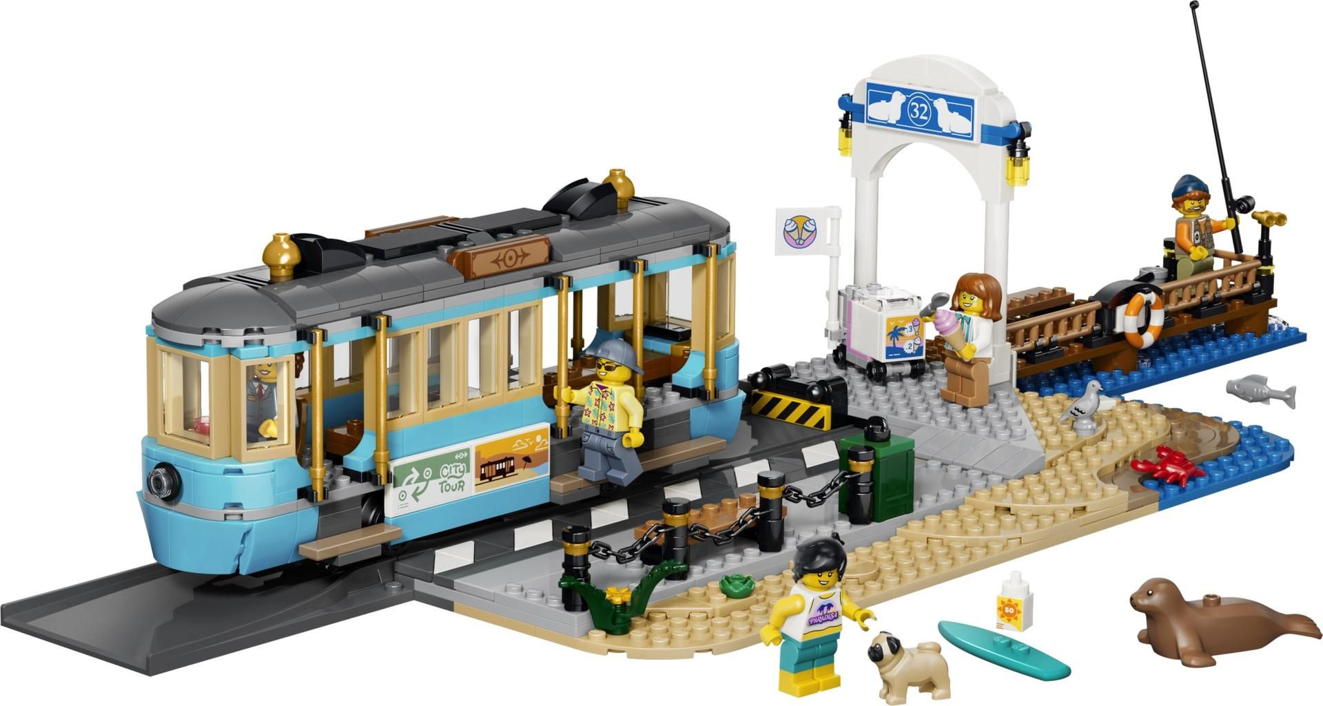 LEGO 60506 Le Tramway de Bord de Mer