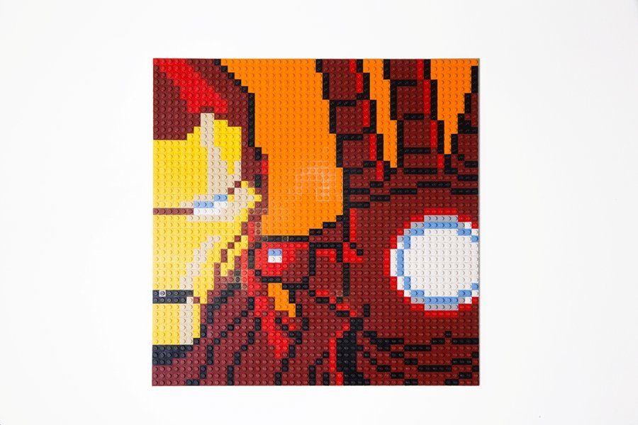 LEGO 6250093 Iron Man Mosaic
