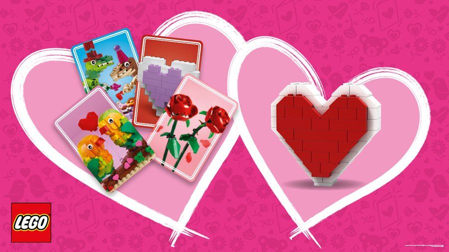 LEGO 6410992 Heart-shaped Jewelry Box