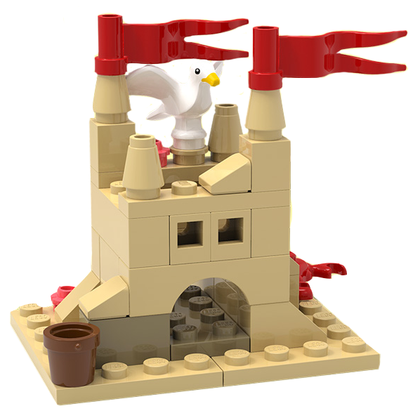 LEGO 6529730 Sand Castle