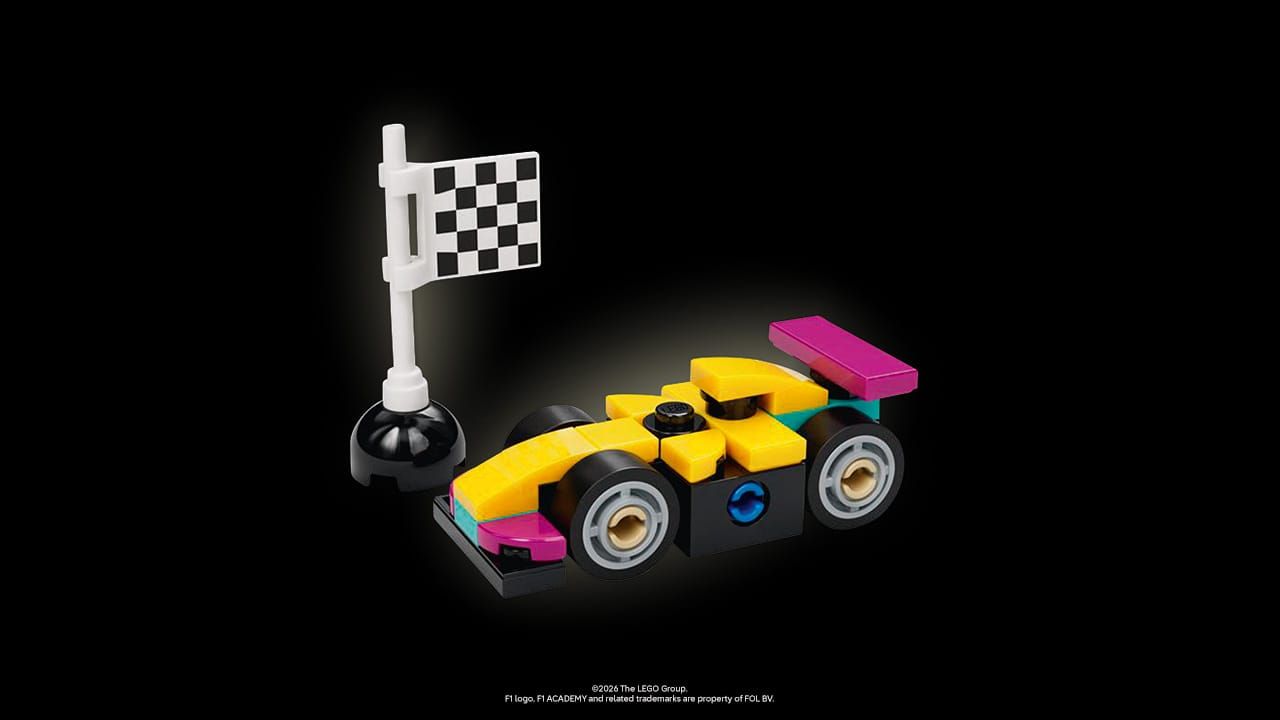 LEGO 6626065 F1 ACADEMY LEGO Race Car