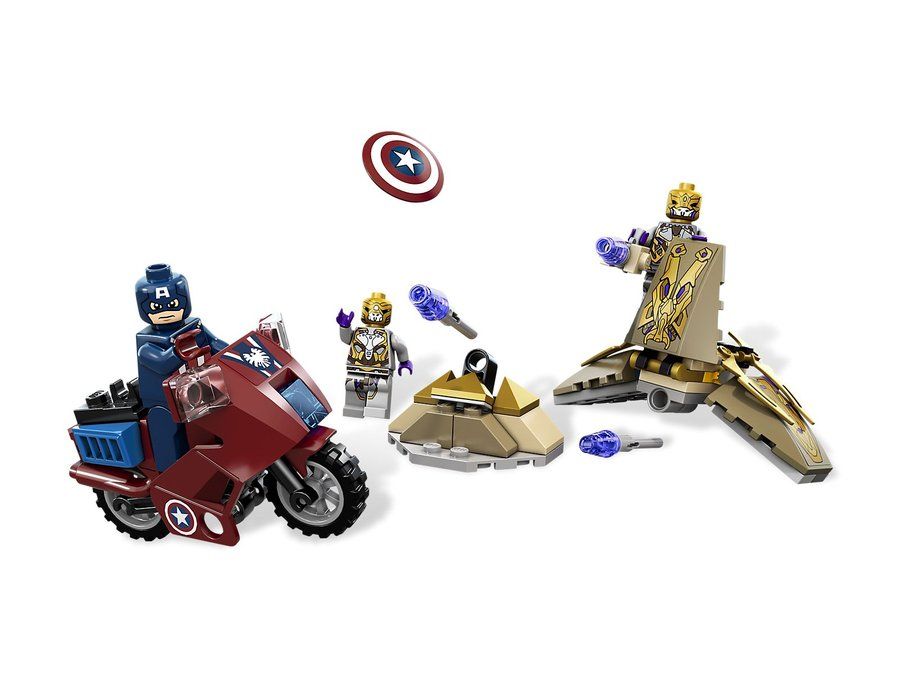 LEGO 6865 Captain America's Avenging Cycle