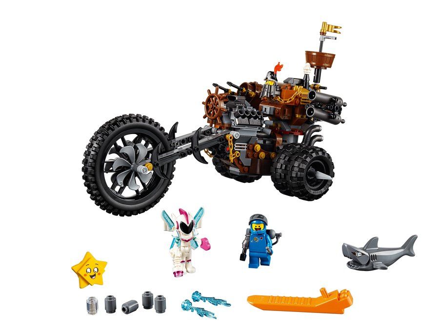LEGO 70834 MetalBeard's Heavy Metal Motor Trike!