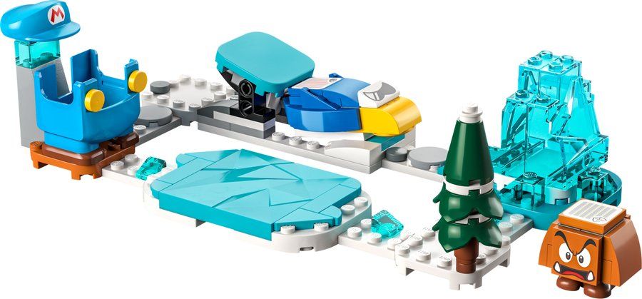 LEGO 71415 Ice Mario Suit and Frozen World Expansion Set