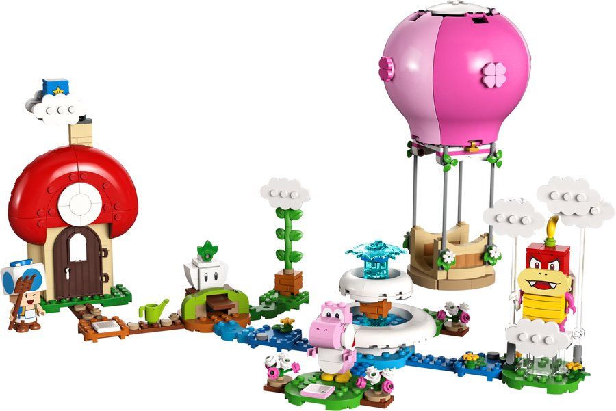 LEGO 71419 Peach's Garden Balloon Ride Expansion Set