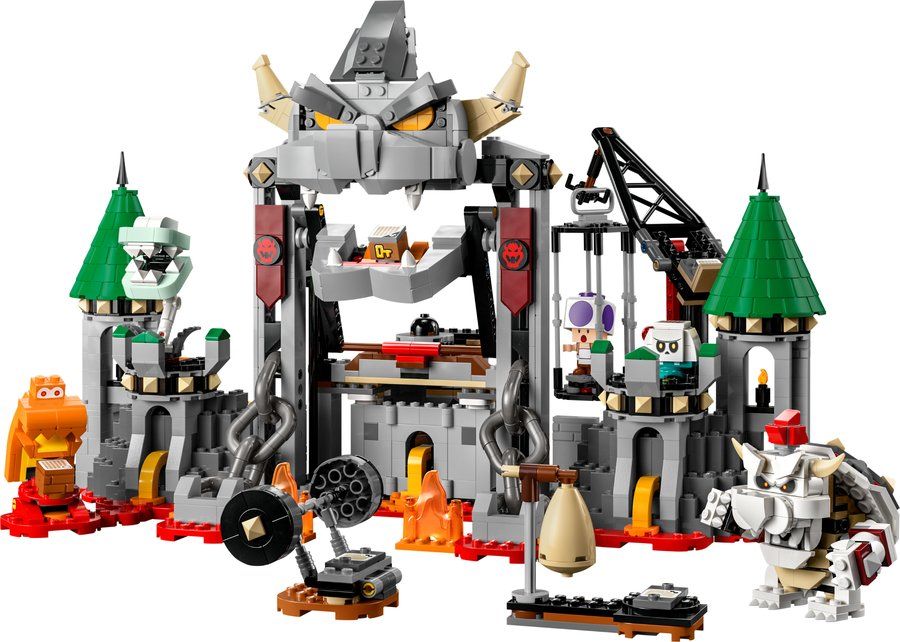 LEGO 71423 Dry Bowser Castle Battle Expansion Set