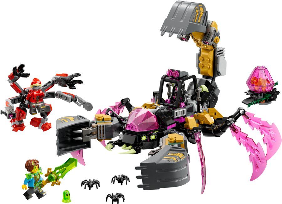 LEGO 71513 La Pelleteuse Scorpion des Cauchemars