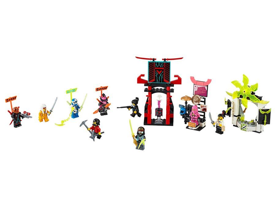 LEGO 71708 Le marché des Joueurs