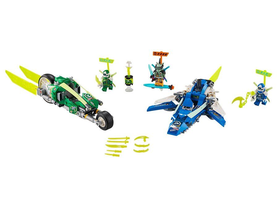 LEGO 71709 Jay and Lloyd's Velocity Racers