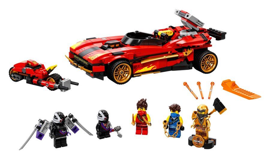 LEGO 71737 Le Chargeur Ninja X-1