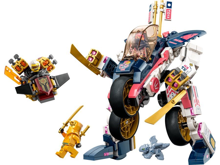 LEGO 71792 Sora's Transforming Mech Bike Racer